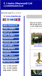 Mobile Screenshot of cjautosheywood.co.uk